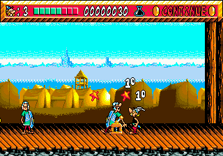 Asterix and the Great Rescue screenshot 3 for Sega Mega Drive
